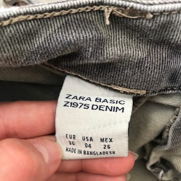 Zara Camo Denim - Picture 6 of 8